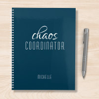 Coordinateur du Chaos Nom personnalisé bleu