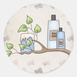 Coordinating Bridal Shower Envelope Seals