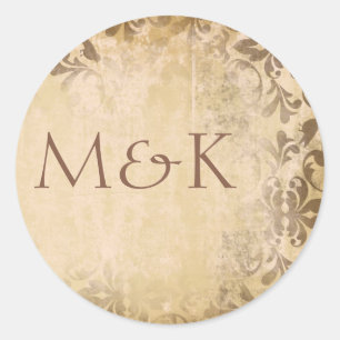 Coordinating Envelope Seals {Toffee}