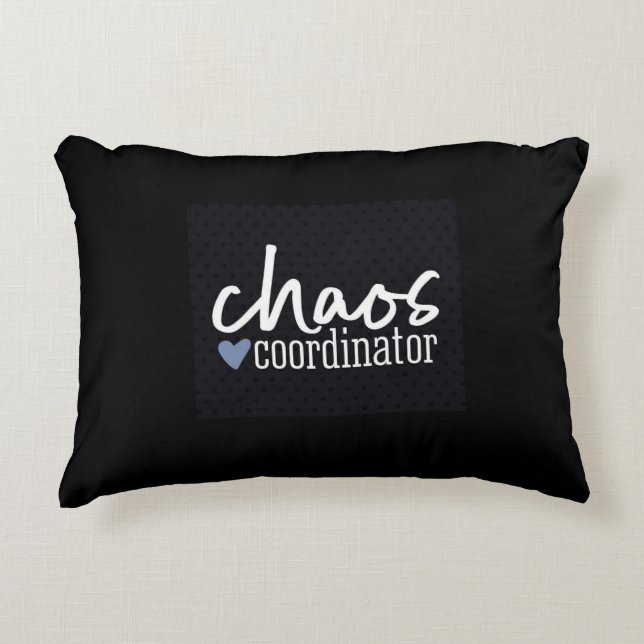 **COORDONNATEUR CHAOS** COUSSIN AMUSANT/CUISINIER (Devant)