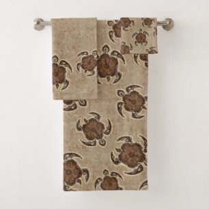 Coordonnée de la tortue hawaïenne Uhane Honu Batik