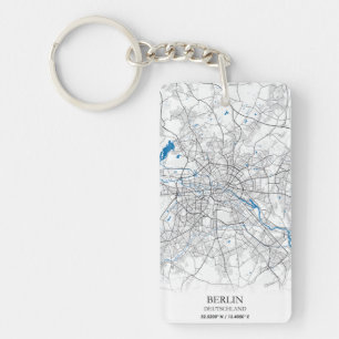 Coordonnées de la carte de la ville Berlin Deutsch