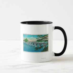 Coos Bay Bridge in North Bend, Oregon Mug