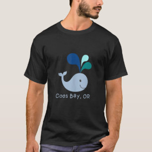 Coos Bay Oregon Cute Whale Lover Cartoon Tank Top