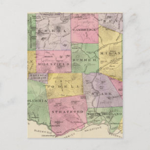 Coos County, NH Postcard