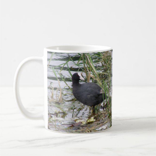Coot on the Riverbank Mug (Left)