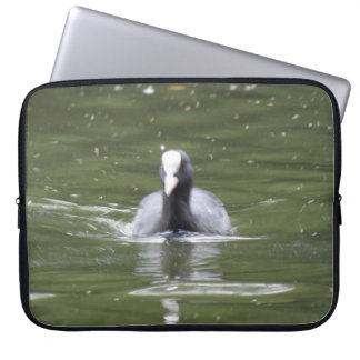 Coot Swimming Laptop Bag