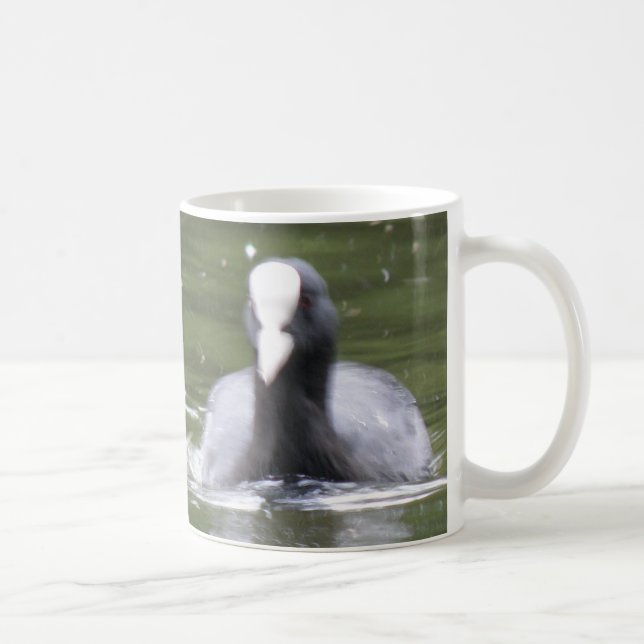 Coot Swimming Mug (Right)