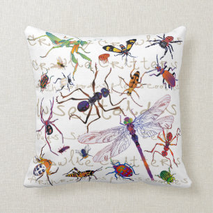'Cooties' Throw Pillow