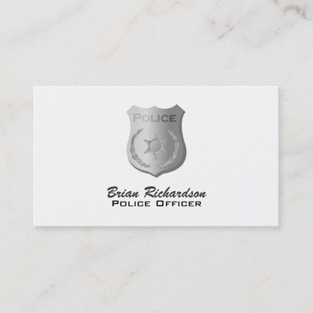 Cop Business Cards (Front)