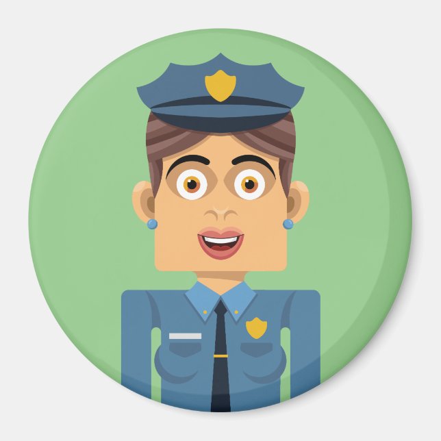 Cop Magnet (Front)