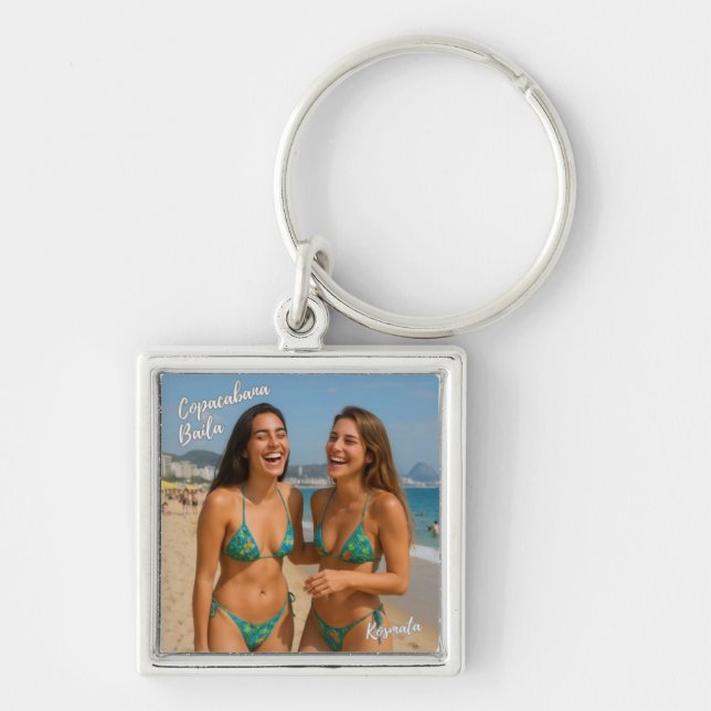Copacabana Baila - Schlüsselanhänger Keychain (Front)