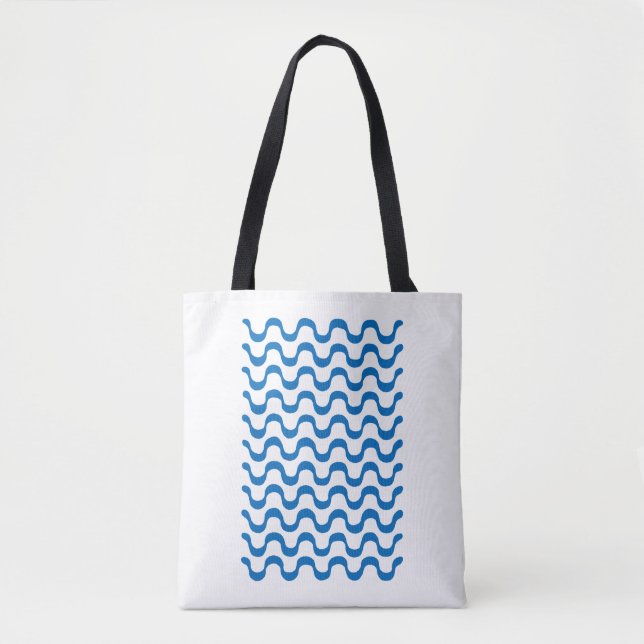 Copacabana Blue Tote Bag (Front)