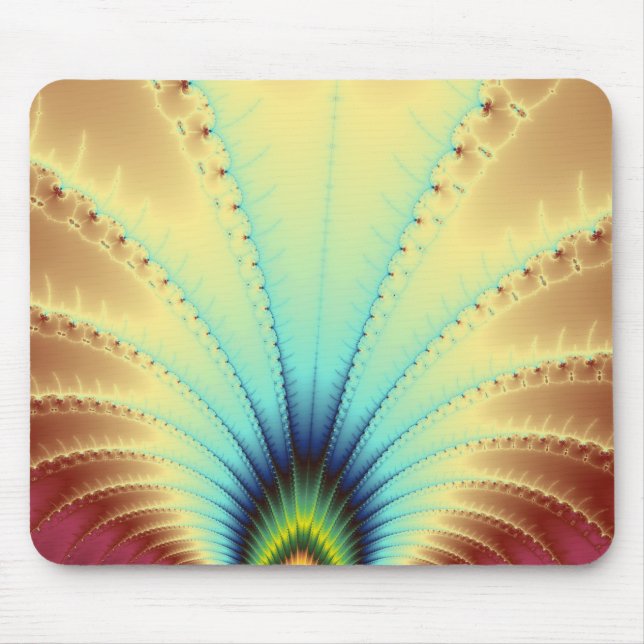Copacabana Fractal Mouse Pad (Front)