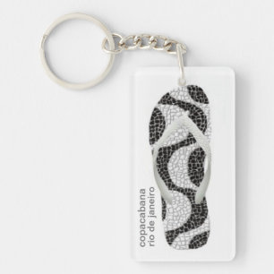 Copacabana sandal keychain