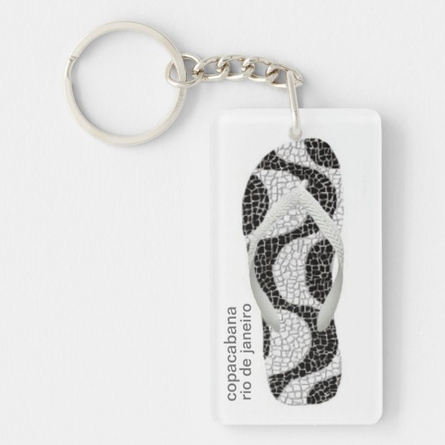 Copacabana sandal keychain (Front)