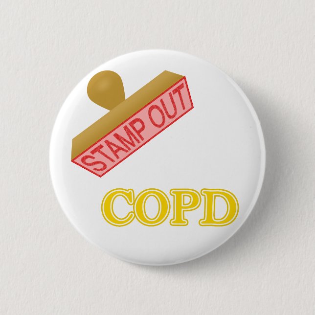 COPD 2 INCH ROUND BUTTON (Front)