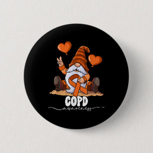 Copd Awareness  2 Inch Round Button