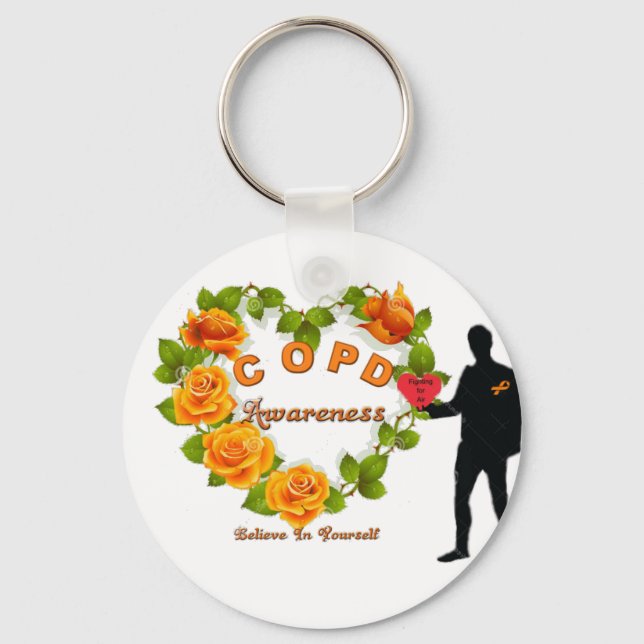 COPD AWARENESS KEYCHAIN (Front)