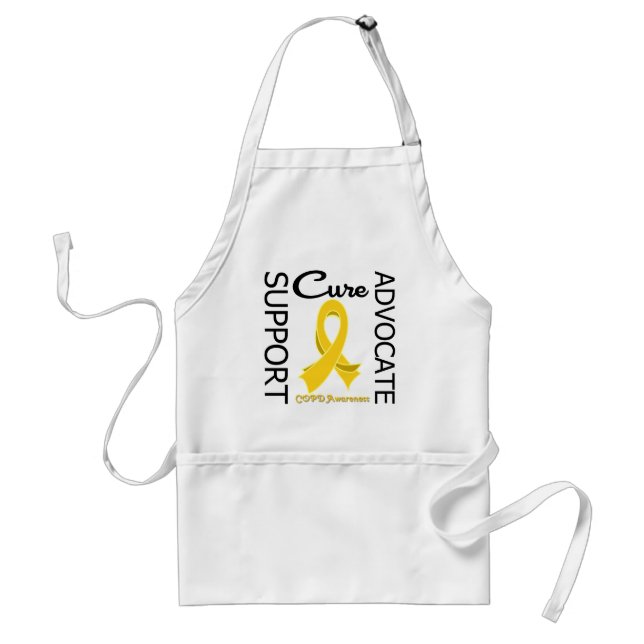 COPD Support Advocate Cure Standard Apron (Front)