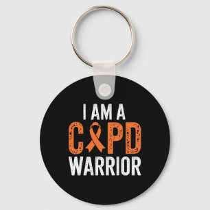 Copd Warrior Pulmonary Lung Disease Emphysema Bron Keychain