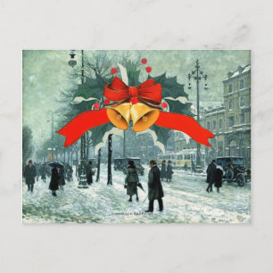 Copenhagen by Paul Fischer - Merry Christmas! Postcard