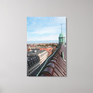 Copenhagen Cityscape Canvas Print
