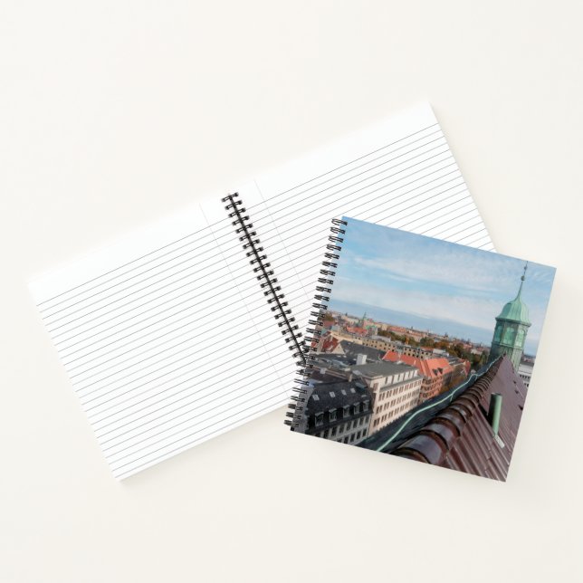 Copenhagen Cityscape Notebook (Inside)