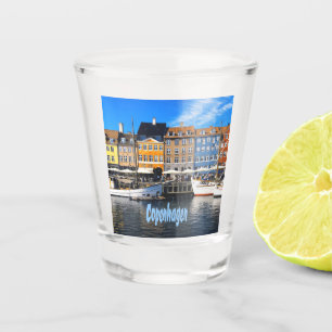 Copenhagen Denmark Capital Canal Homes Nyhavn Shot Glass