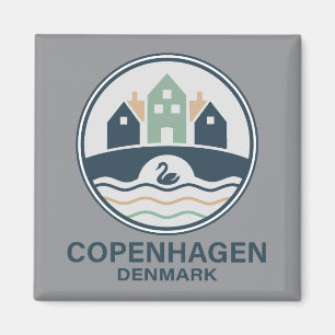 Copenhagen Denmark Europe Magnet