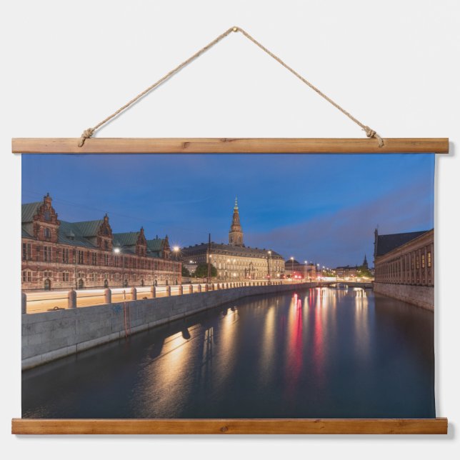 Copenhagen Denmark Hanging Tapestry (Front)