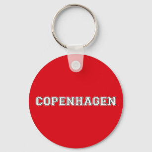 Copenhagen Denmark Keychain