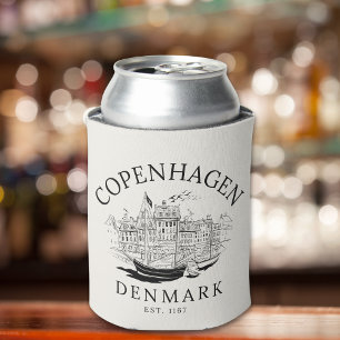 Copenhagen Denmark Landscape Can Cooler