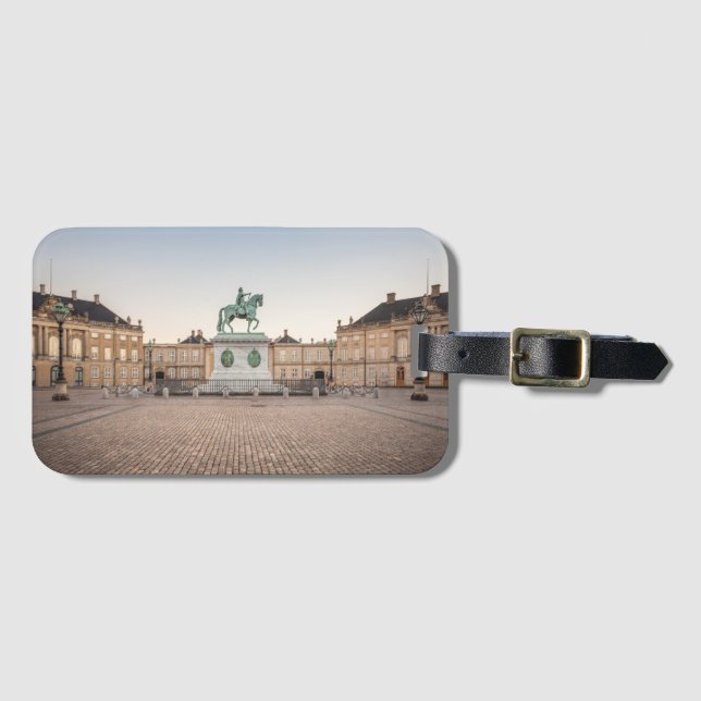 Copenhagen Denmark Luggage Tag (Front Horizontal)