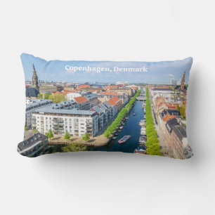 Copenhagen Denmark Lumbar Pillow