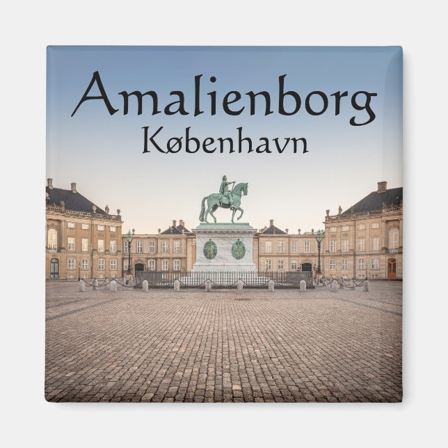 Copenhagen Denmark Magnet (Front)
