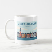 Copenhagen Denmark Nyhavn Waterfront Pastel Travel
