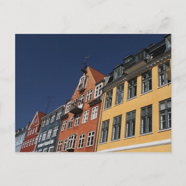 Copenhagen Denmark Postcard (Front)
