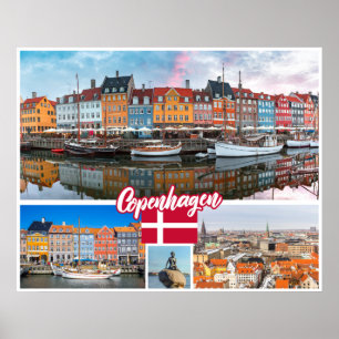 Copenhagen Denmark Poster