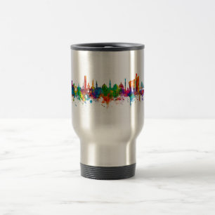 Copenhagen Denmark Skyline Travel Mug