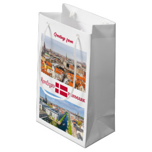 Copenhagen Denmark Small Gift Bag