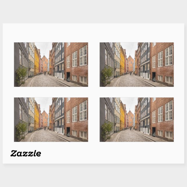 Copenhagen Denmark Sticker (Sheet)