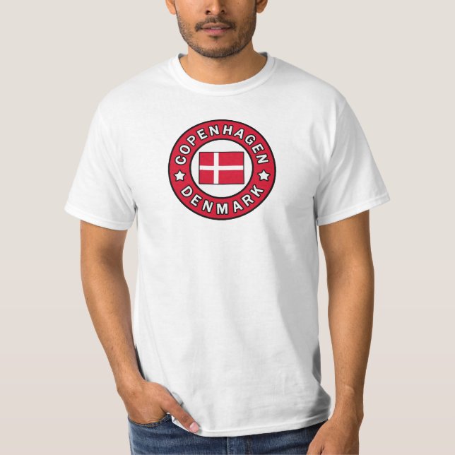 Copenhagen Denmark T-Shirt (Front)