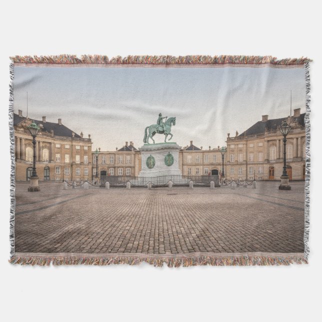 Copenhagen Denmark Throw Blanket (Front)