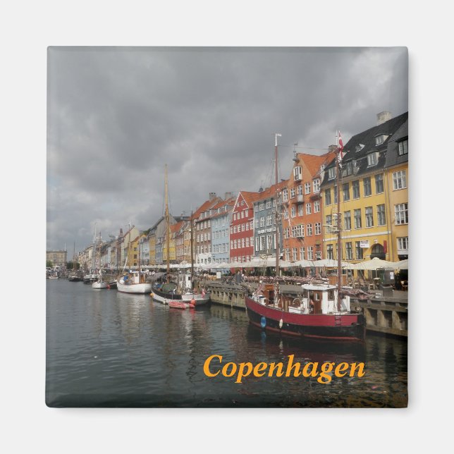 copenhagen fridge magnet (Front)