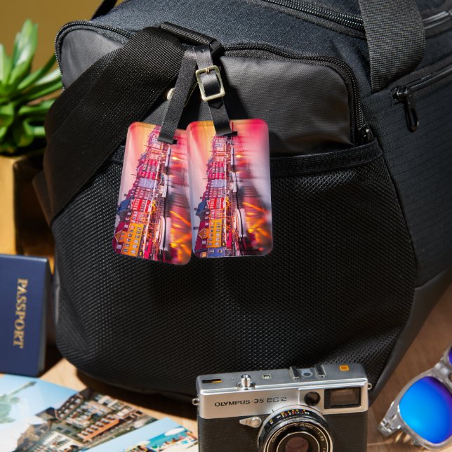Copenhagen Luggage Tag (Front & Back)