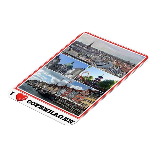 Copenhagen - magnet (Left Side)