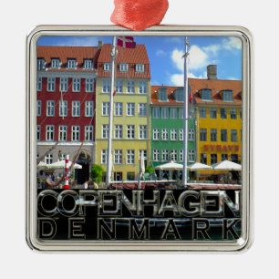 Copenhagen Metal Ornament