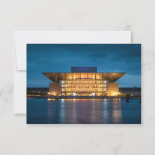 Copenhagen Opera House Card