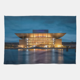 Copenhagen Opera House Kitchen Towel